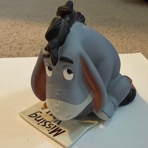 Eeyore Figurine DISNEY ENESCO Pooh & Friends Eeyore Missing You